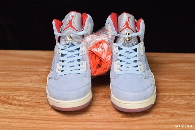 CI1899-400 Room Blue Trophy Air 5 x JSP Ice Jordan 0707